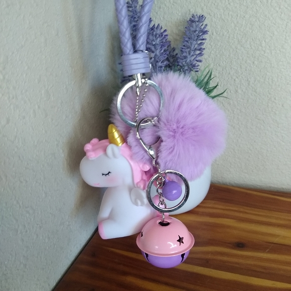 New Unicorn Plush Keychain - Picture 11 of 11